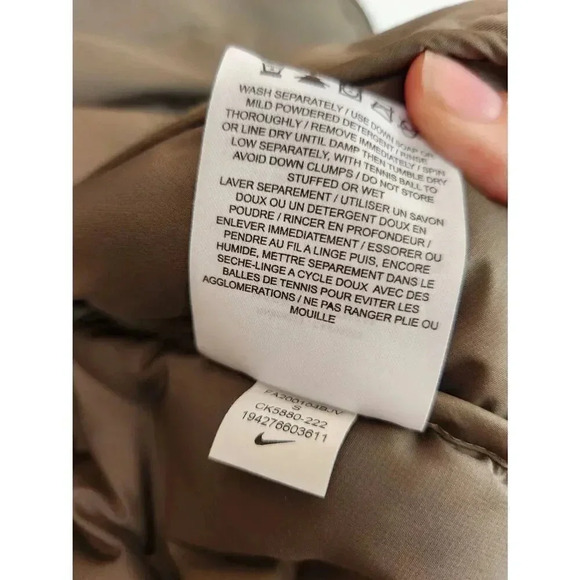 Nike Aeroloft Repel Hyderadapt Down Filled Puffer Jacket Size Small - Picture 6 of 9
